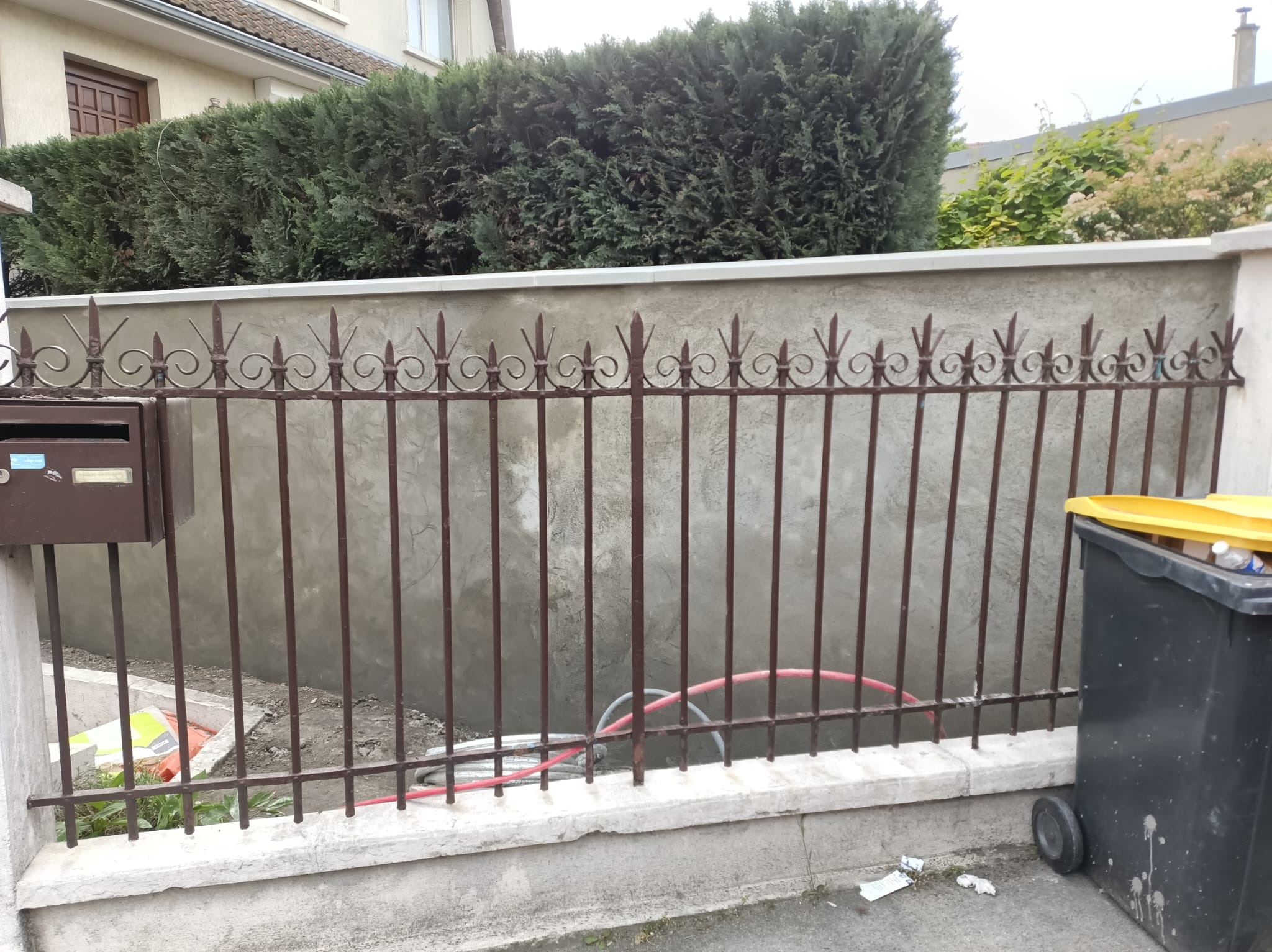 Histoire d'eau plombier chauffagiste Montreuil Paris Ile de France Installation pompe à chaleur 14 KW avec remplacement de mur mitoyen (6)